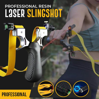 Laser Guided Ultimate Precision Slingshot