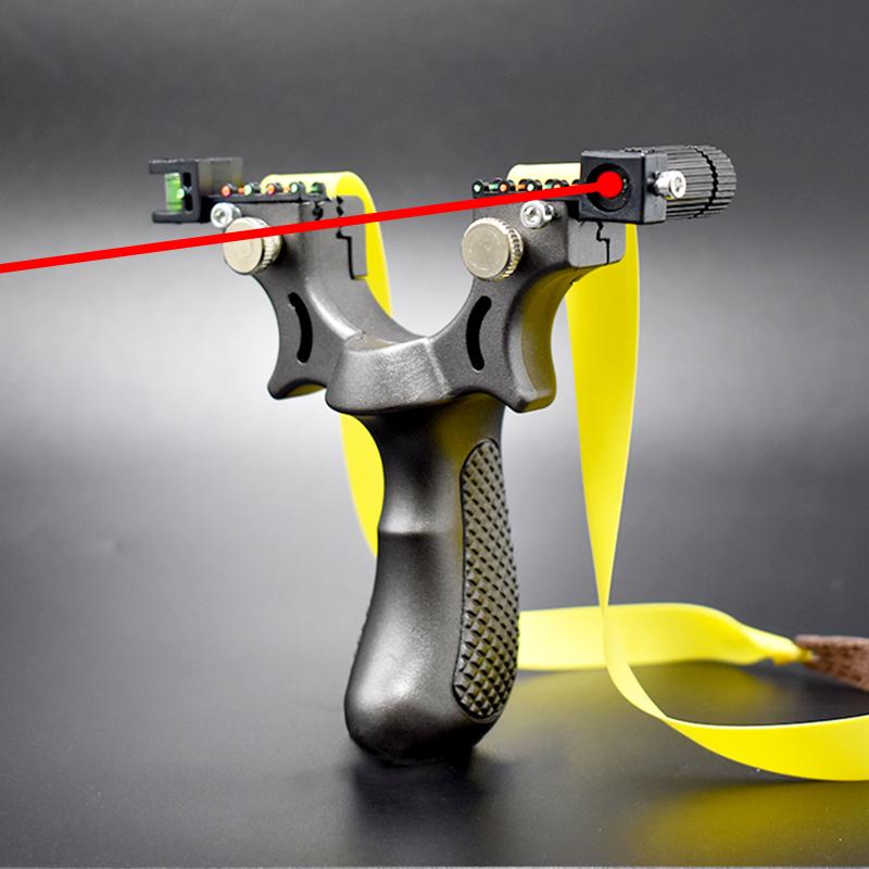 Laser Guided Ultimate Precision Slingshot
