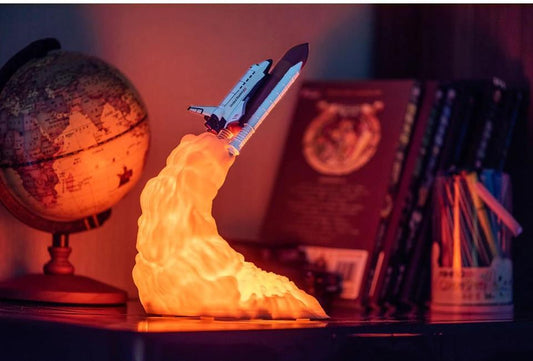 Apollo-X™ 3D printed Space Shuttle lamps - Indigo-Temple