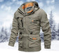 Multi-pocket Waterproof Tactical Bomber Jackets - Indigo-Temple