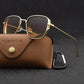 Vintage Square Metal Frame Sunglasses UV400