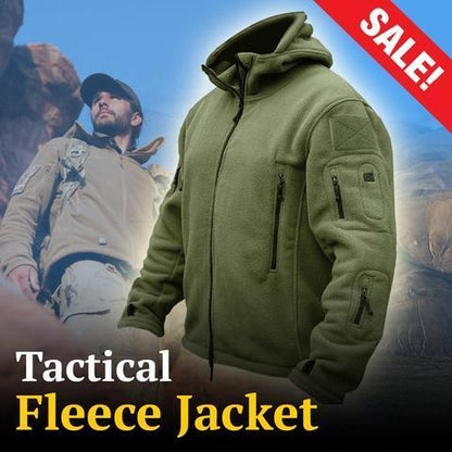 TACTICAL FLEECE JACKET (4 COLORS) - Indigo-Temple
