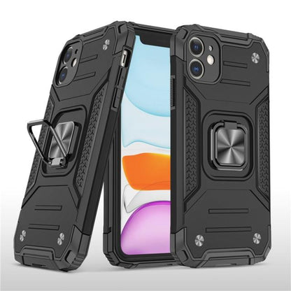 Heavy Duty Magnetic Metal Ring Phone Case