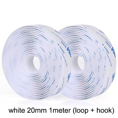 Strong Self Adhesive Velcro Tape (Hook + Loop)