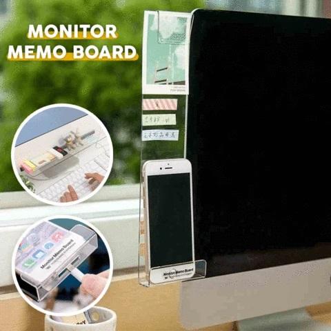 Monitor Memo Board & Phone Holder