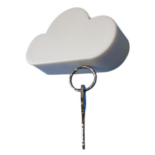 Cloud Shape Magnetic Key Holder (2 Pcs) - Indigo-Temple