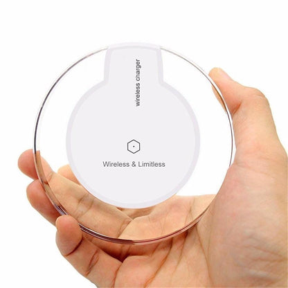 Universal Qi Wireless Charging Pad + Receiver - Indigo-Temple