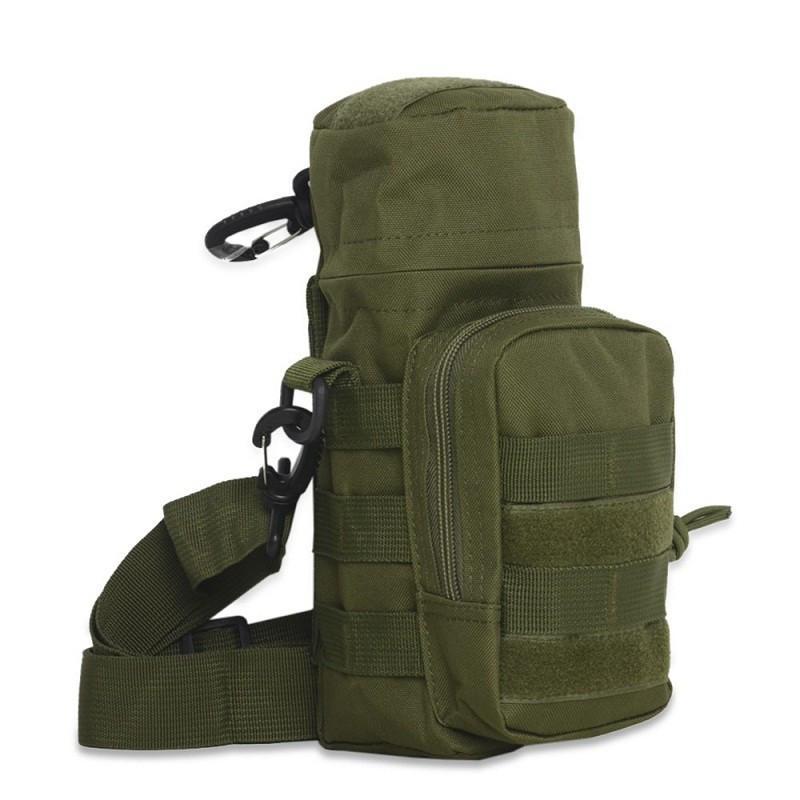 Molle Oxford Water Bottle Pouch (7 colors) - Indigo-Temple