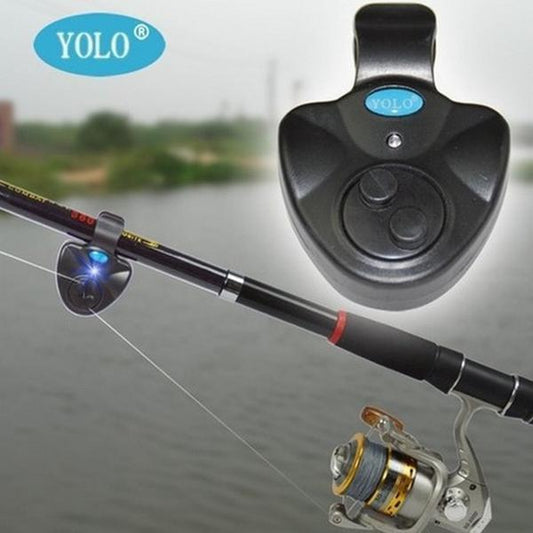 Electronic Fish Bite Sound & LED Light Alert - Indigo-Temple